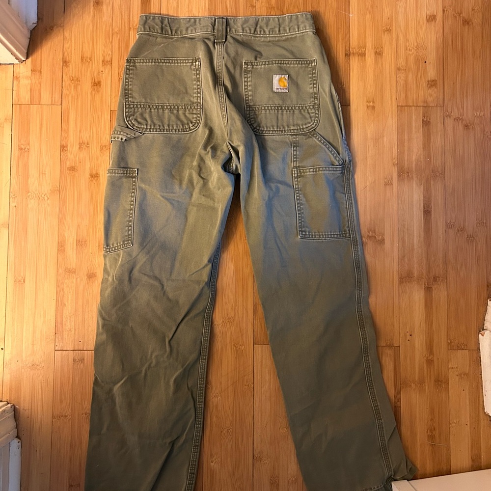 Carhartt Men's Olive Cargo Pants